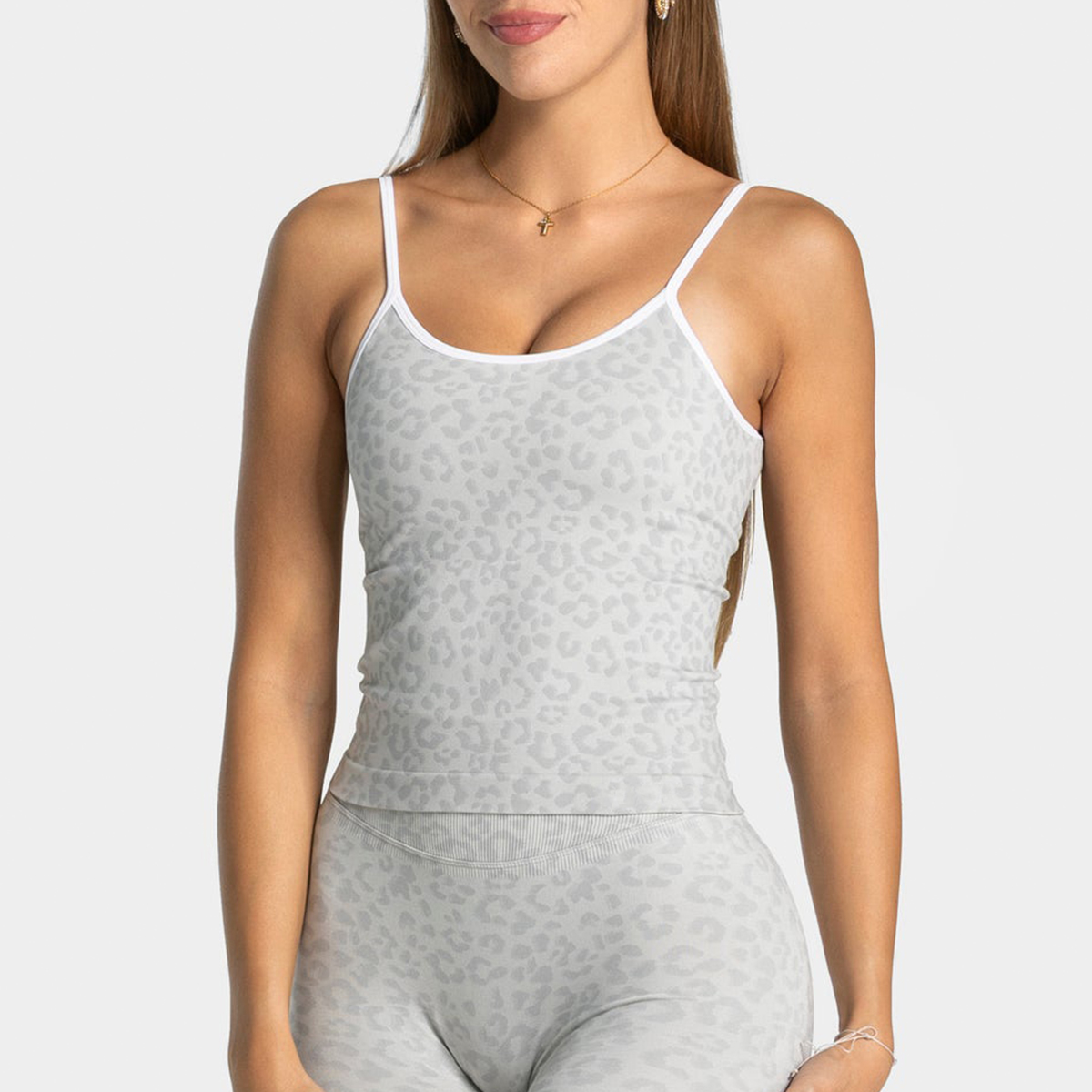 Sexy Leopard Print Yoga Tank T - Aquatic Gym recension och pris