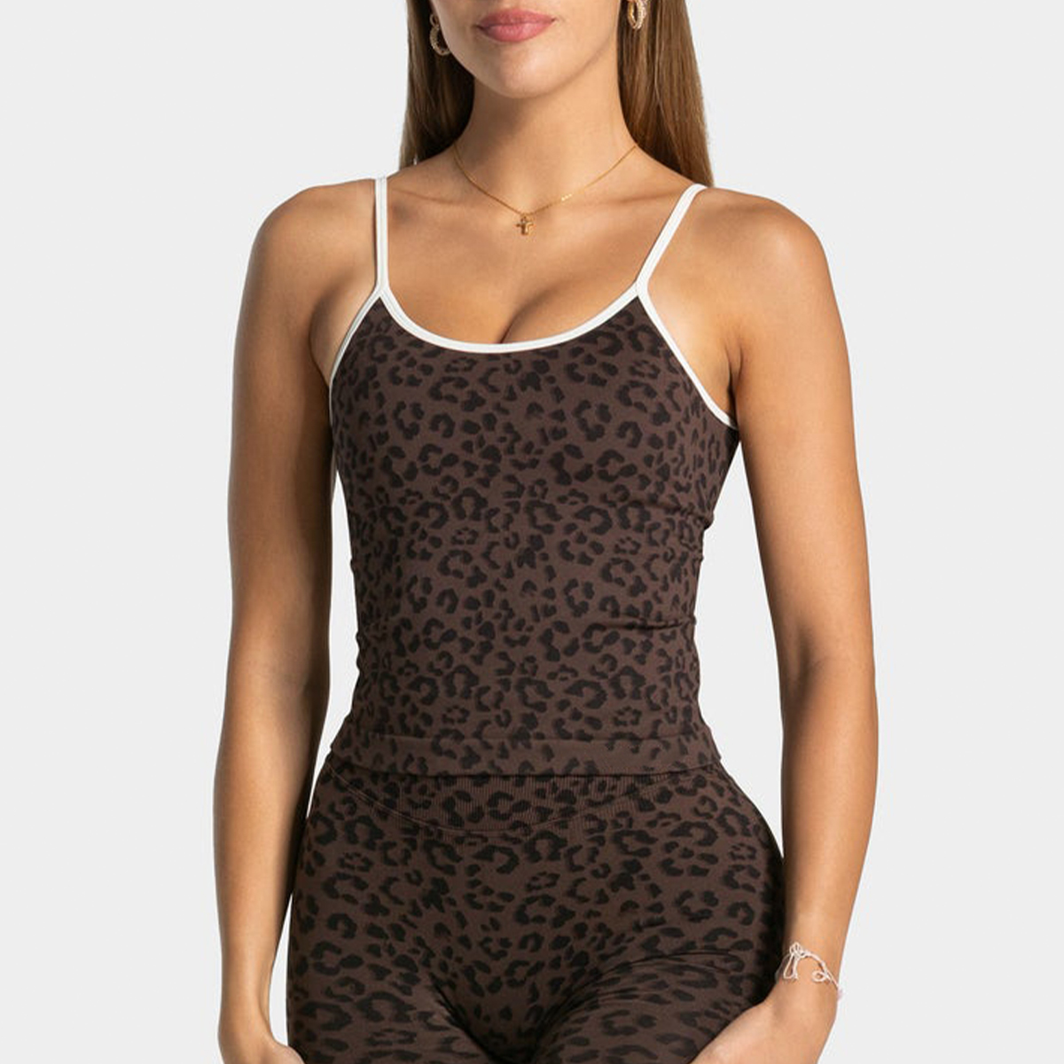 Sexy Leopard Print Yoga Tank T - Aquatic Gym recension och pris