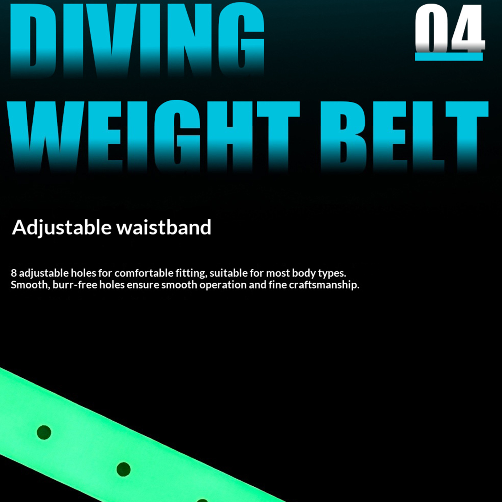 Free Diving Counterweight Belt - Dive Weight Belt recension och pris
