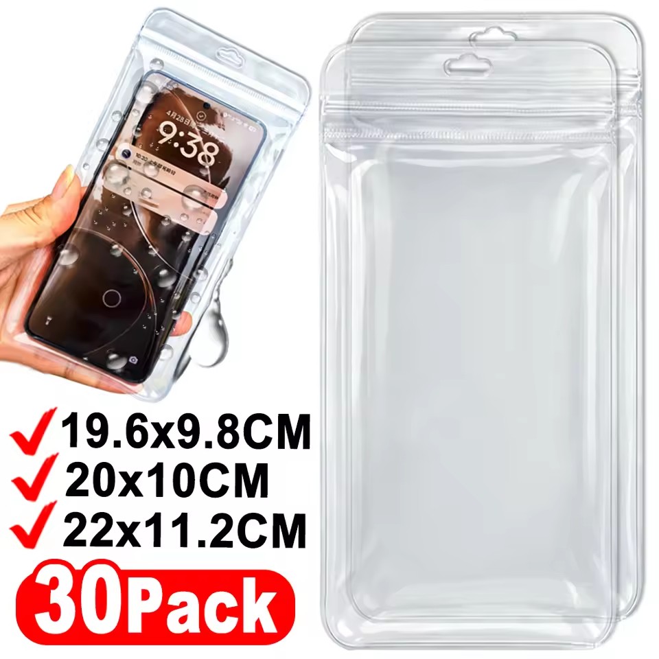 2-20PCS Clear Phone Case Anti- - Aquatic Diving recension och pris