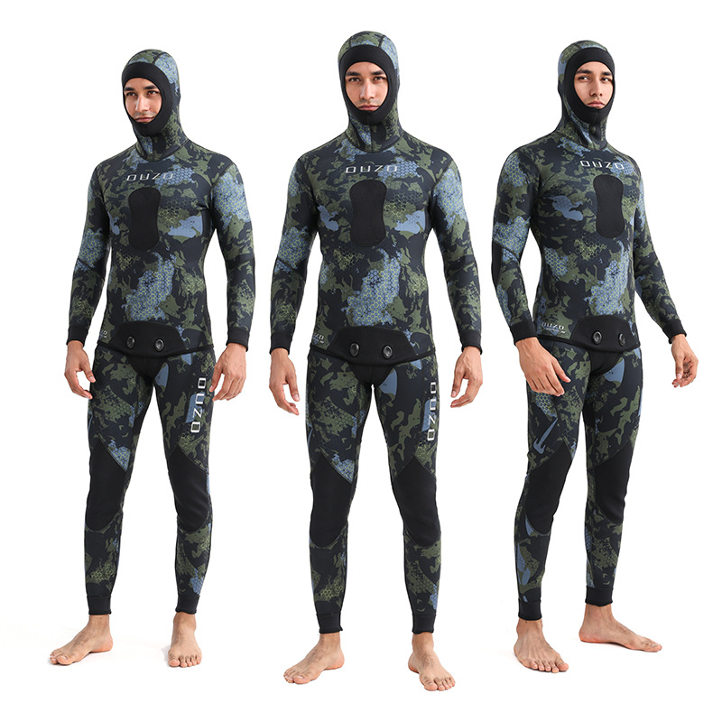 3mm Men Spearfishing Wetsuit C - Dive Knife Titanium recension och pris