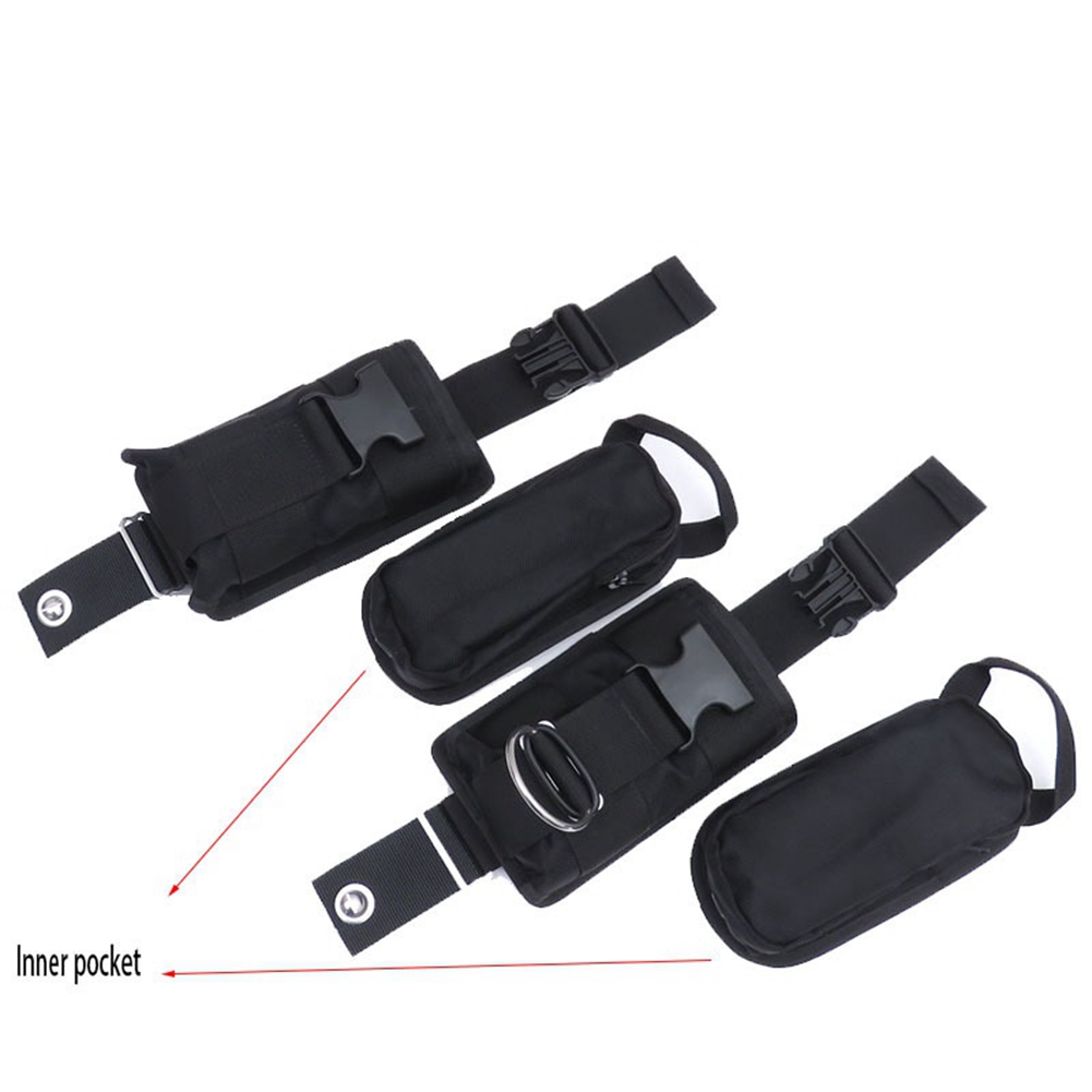 Popular New 2Pcs Spare Black 1 - Dive Weight Belt recension och pris