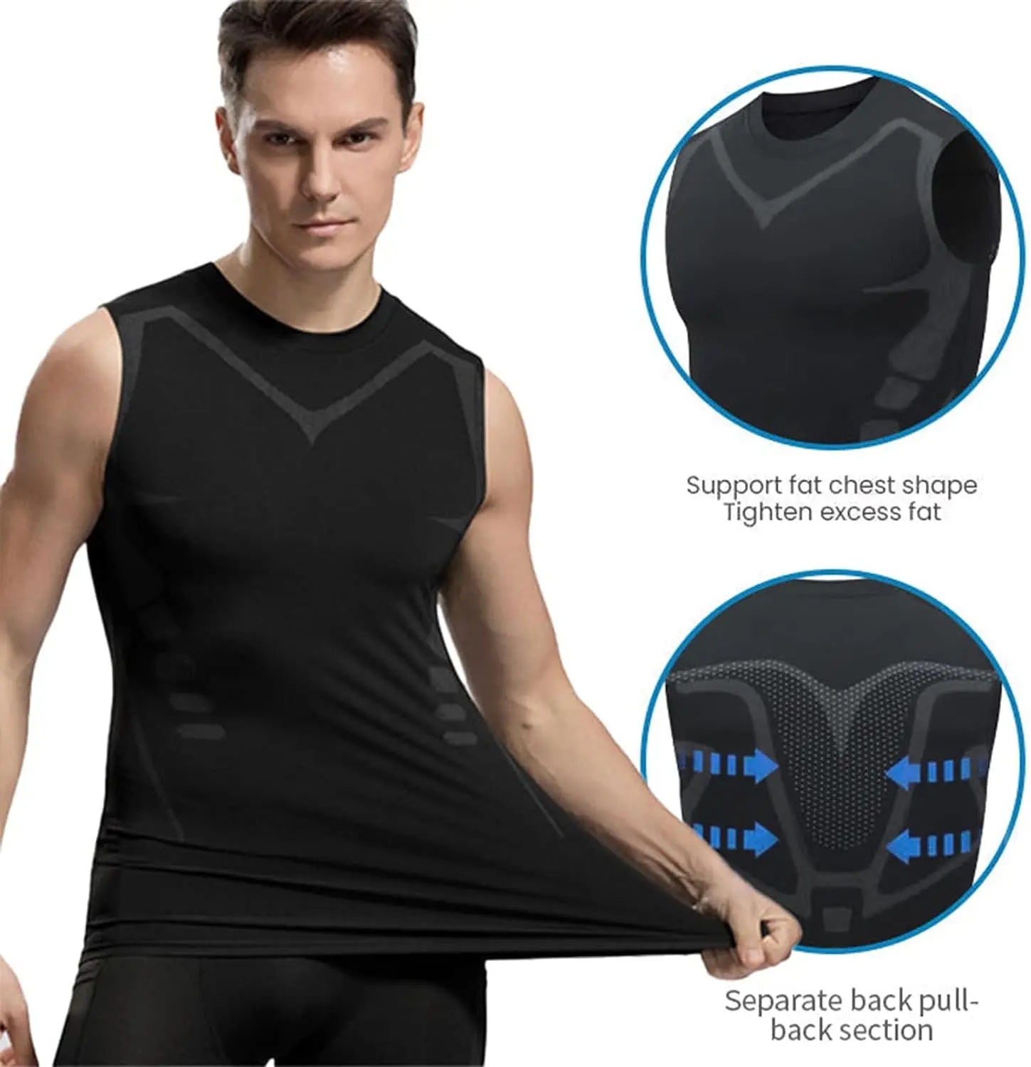 New Mans Compression Tank Top  - Aquatic Gym recension och pris
